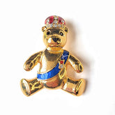 Prince Teddy Bear Brooch